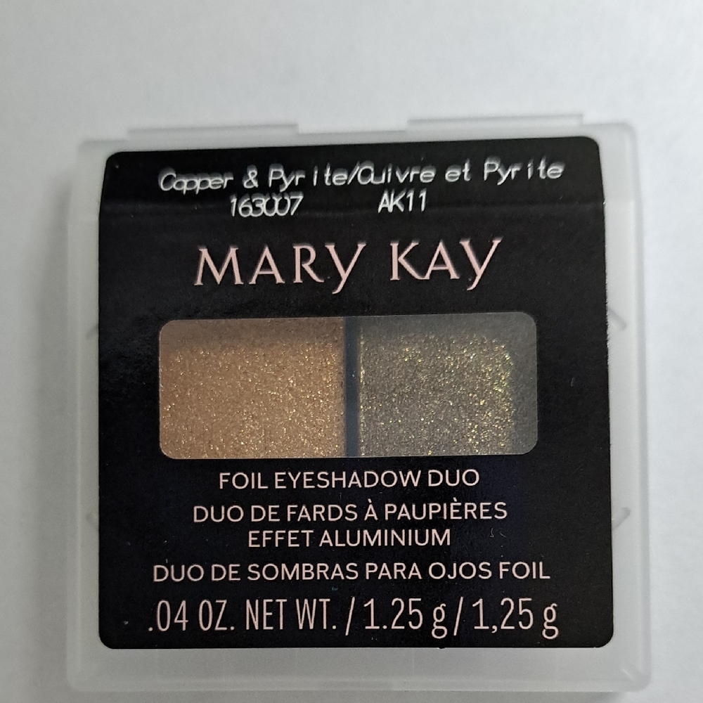 Mary Kay Foil Eyeshadow Duo - Copper and Pyrite